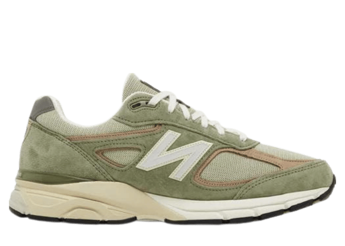 New balance 990 women olive on sale
